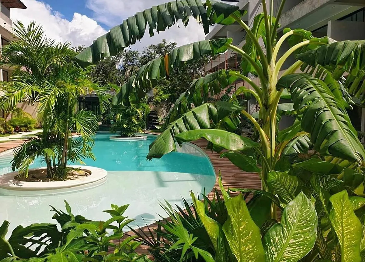 Апартаменты Tulum Two-Story Penthouse With Jacuzzi Мексика
